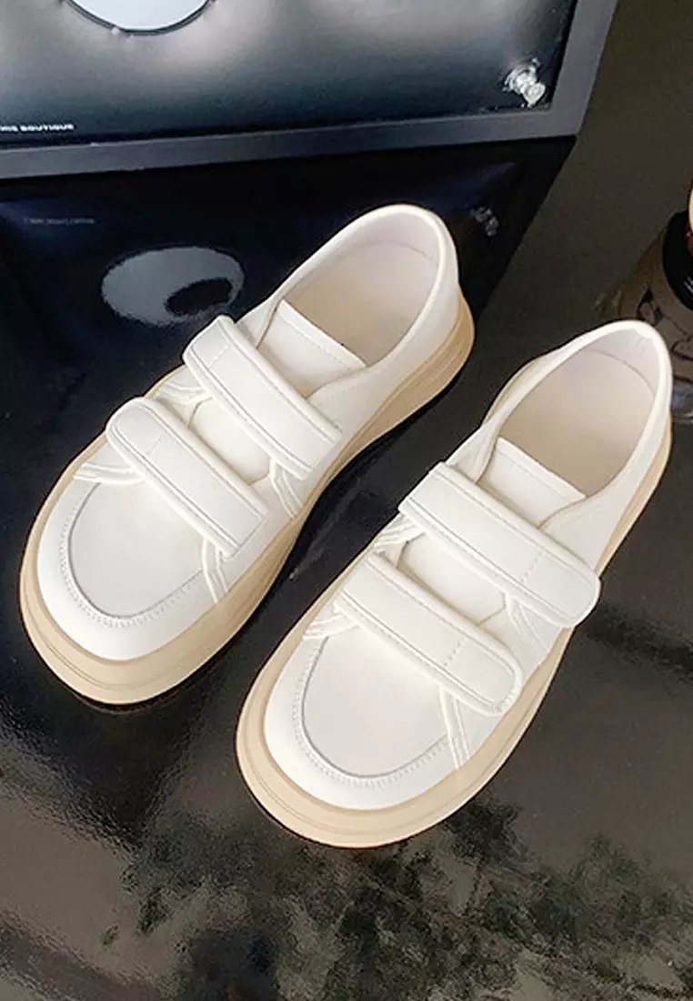 Double velcro shoes hot sale
