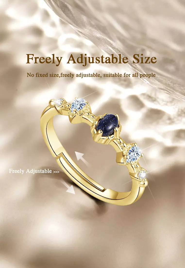 Cincin Wanita Original Zircon Korea Aksesoris Cewek Aksesoris Adjustable Tunangan Jewellery Anti karat