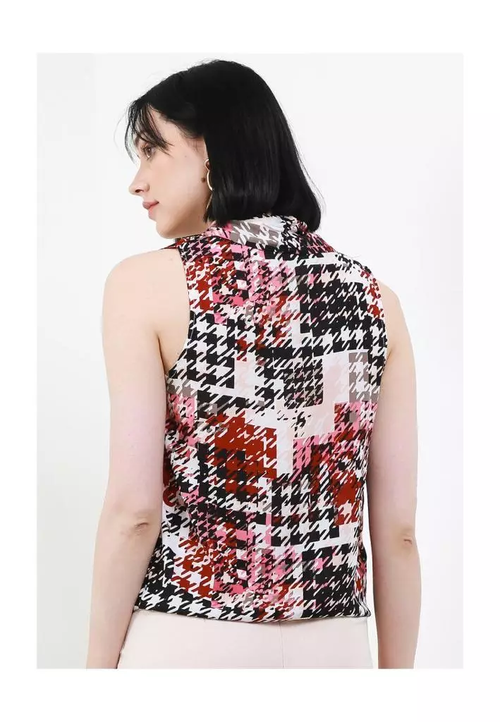 Chanira Penola Blouse-Red Multi