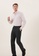 MARKS & SPENCER black M&S Regular Fit Trouser with Active Waist 9524BAAD152861GS_2