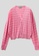 United Colors of Benetton pink V-neck cardigan in cashmere blend 268FCAA9ABC0BAGS_3