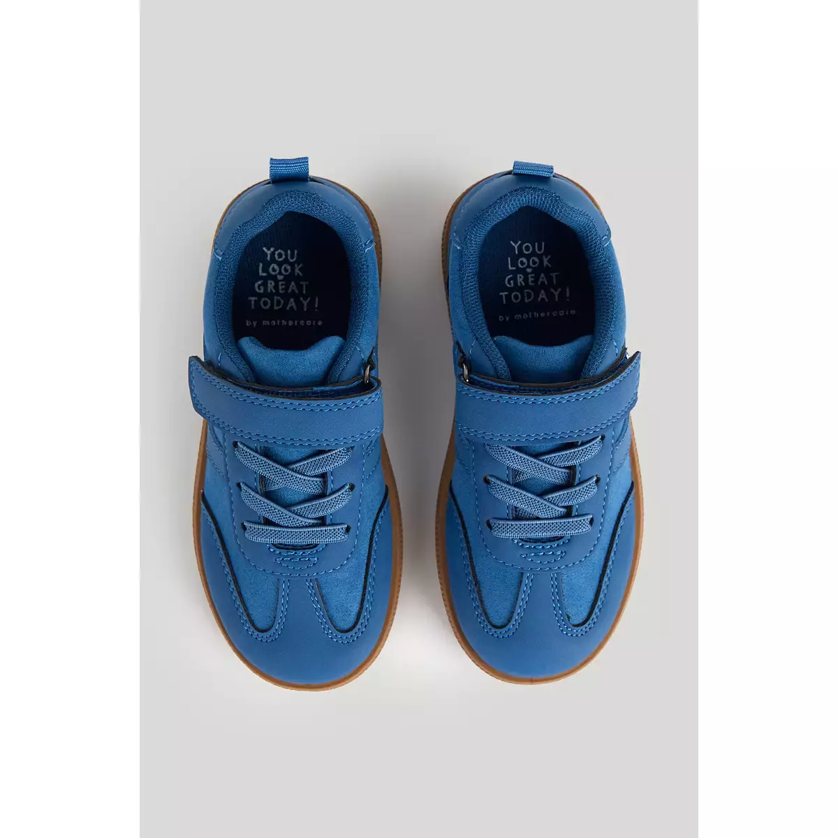 Mothercare Blue Trainers - Sepatu Sneakers Anak Laki-laki (Biru)