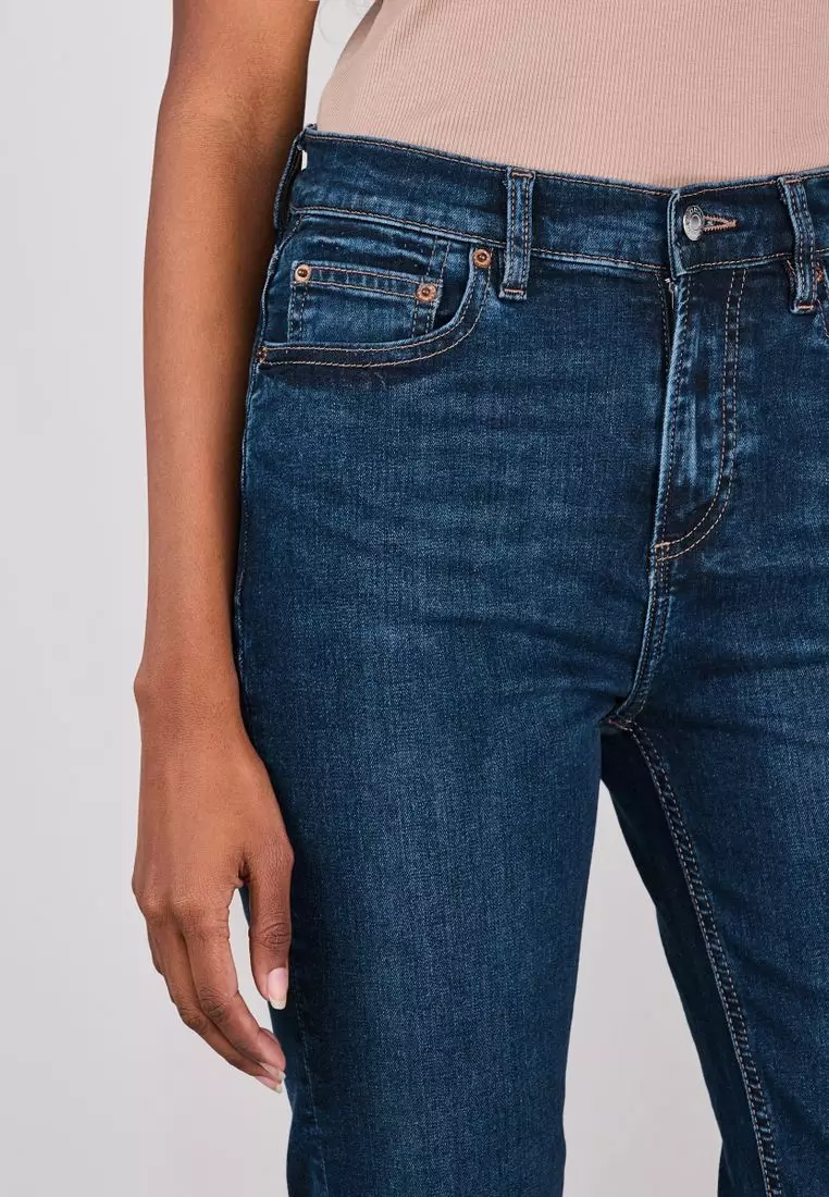 Mid Rise Stretch Bootcut Jeans
