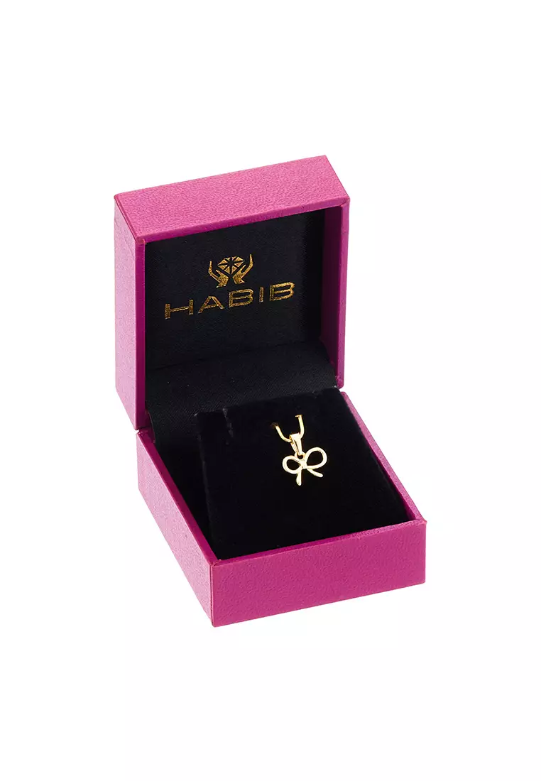 HABIB 375/9K Yellow Gold Pendant MNM78(P)