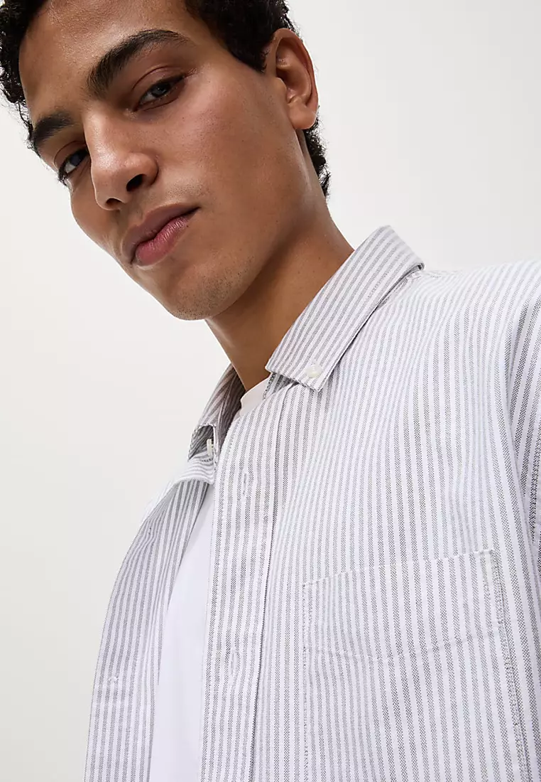 The Ultimate Pure Cotton Striped Oxford Shirt