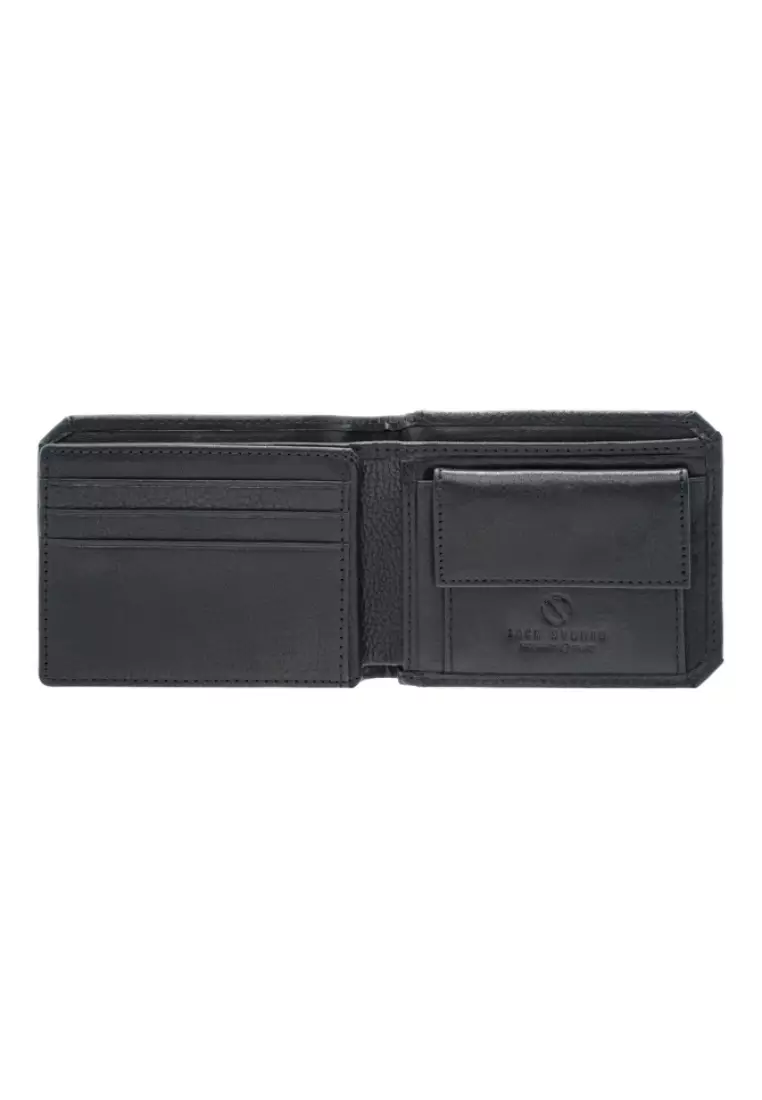 Jack Studio Vegetable Tanned Leather RFID ID Coin Bifod Wallet JWC 30858