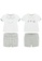 RAISING LITTLE grey and white Jimeni Outfit Set 13E48KADDA39B2GS_1