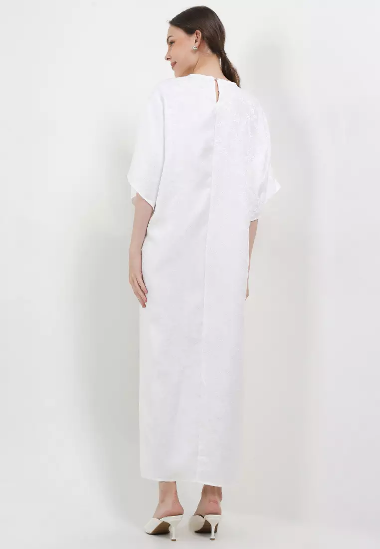 Paisley Jacquard Kaftan W/ Flo Diamond