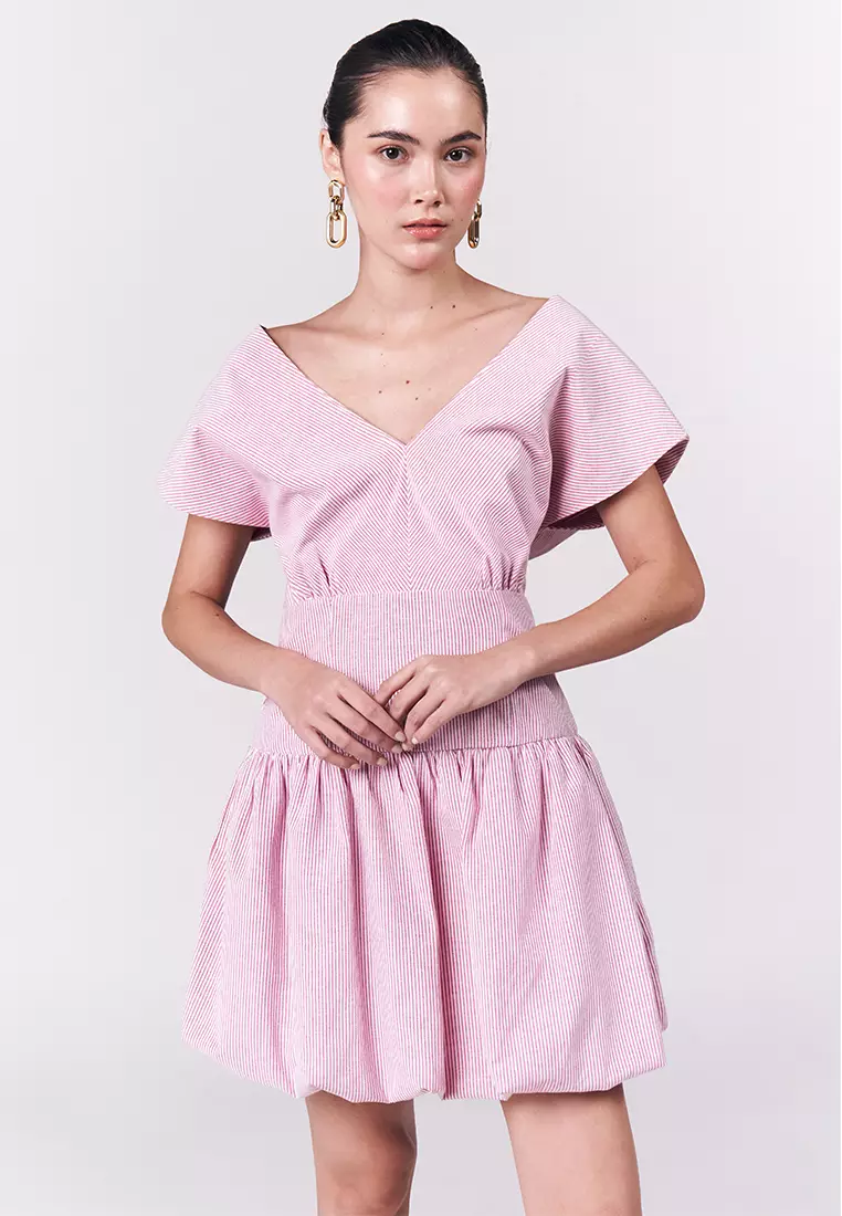 Gebze Short Sleeve Dress