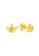 Arthesdam Jewellery gold Arthesdam Jewellery 916 Gold Glorious Royal Crown Earrings CD4F6ACB4A6D9BGS_1
