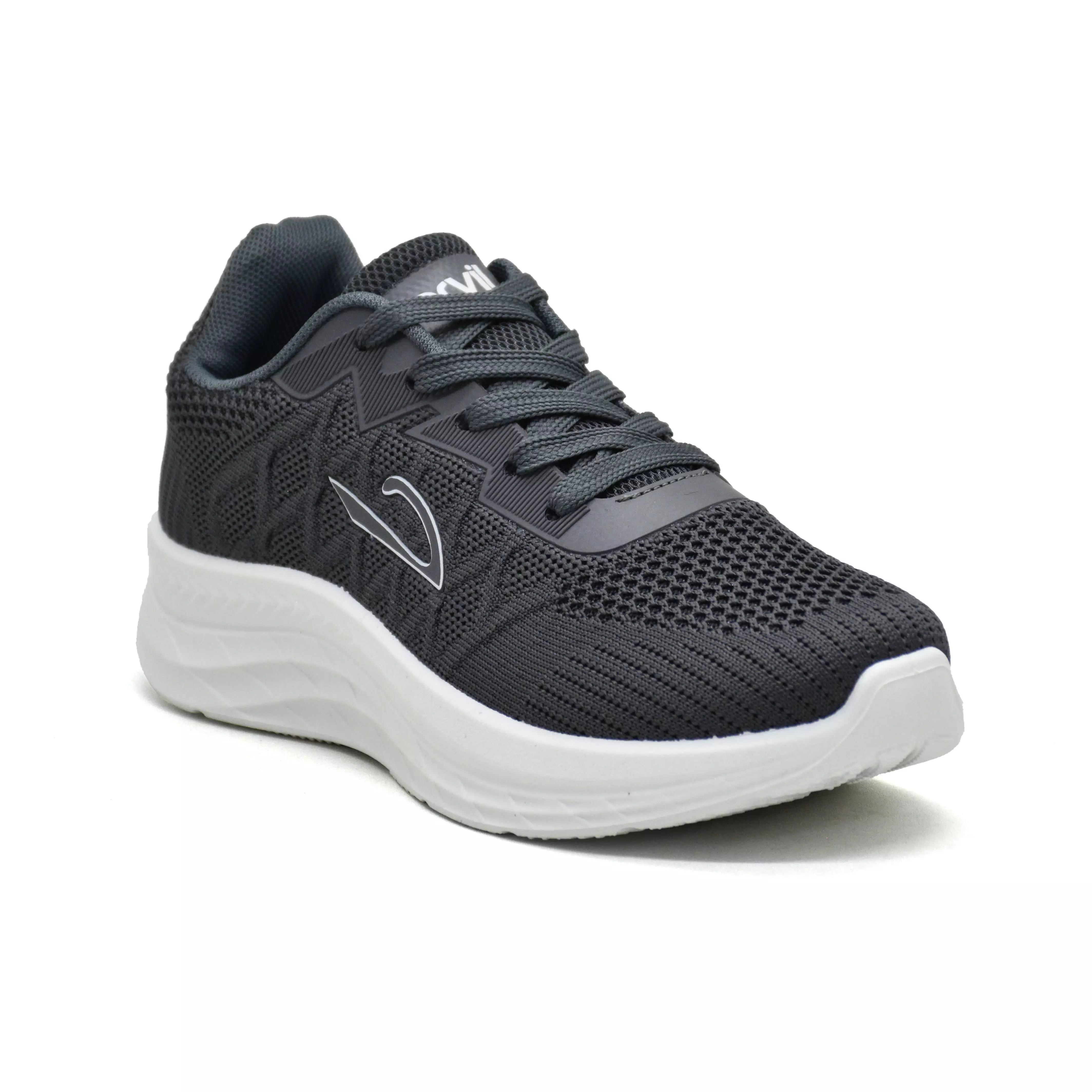 Carvil Sepatu Anak Fulham-02 LT Dark Grey/White