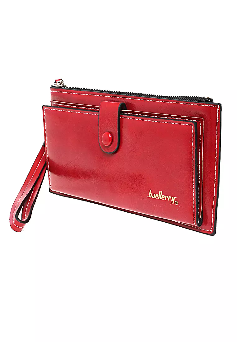 Long Wallet Dompet Panjang Pria Wanita Many Slot Material Kulit Leather ORIGINAL