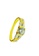 LITZ 金色 LITZ 916 (22K) Gold Zirconia Ring 戒指 CGR0142 2.32g+/--SZ 12 2921AACBC1DC89GS_2