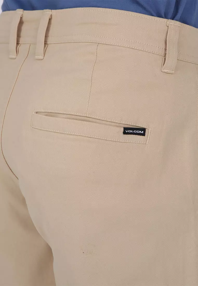 MWS ENCINO 2 MODERN 19 STRETCH SHORTS ALMOND