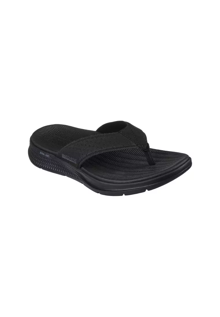 Skechers on the clearance go polished flip flops