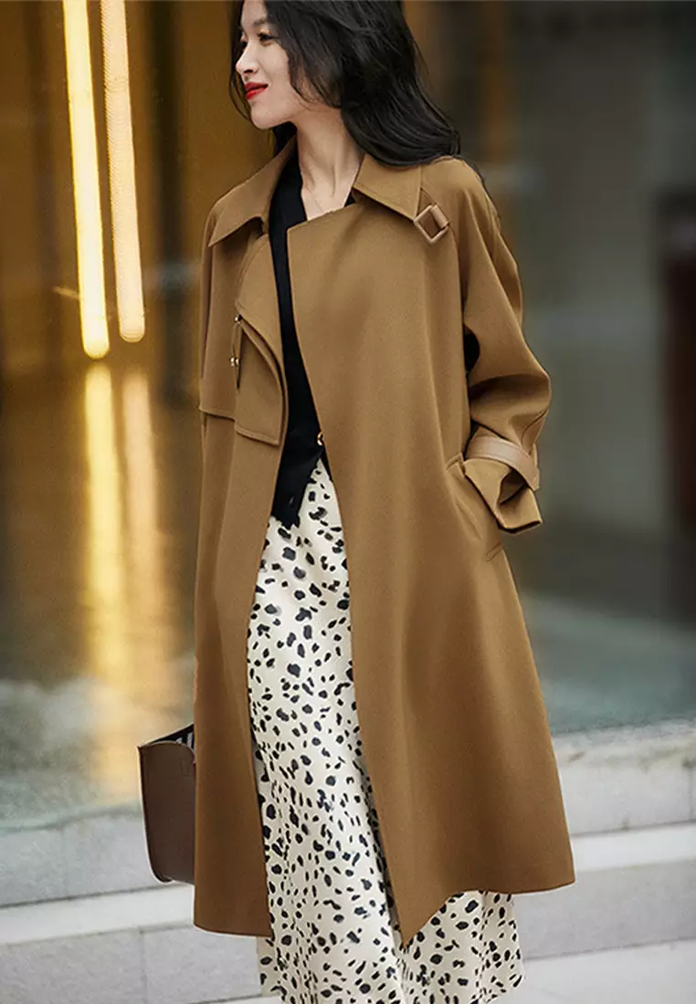 Zalora discount trench coat