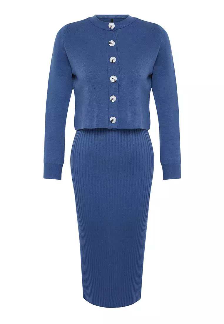 Knit Midi Dress