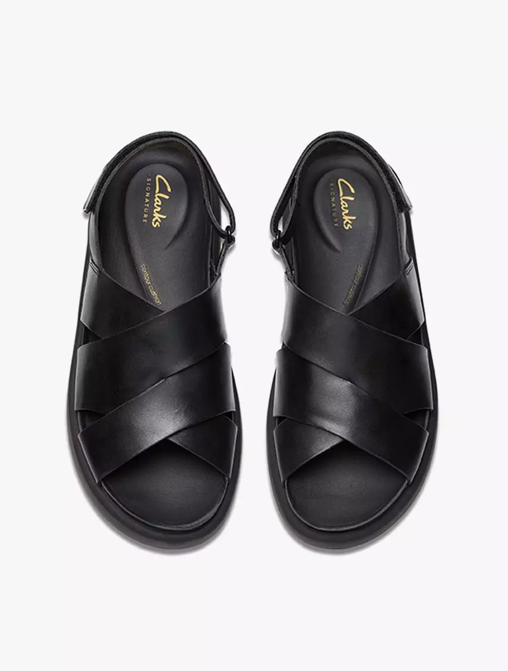 Clarks Aristella Sun Black Leather