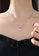 ZITIQUE silver Women's Round Opal Necklace - Silver 56537AC725E691GS_2