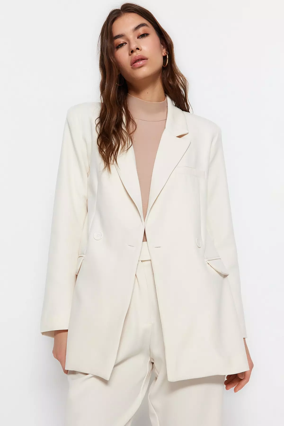 Buy Trendyol Blazer Jacket-Pants Woven Suit 2025 Online | ZALORA