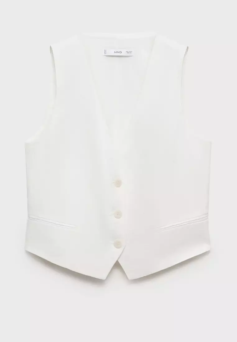 Linen Suit Waistcoat