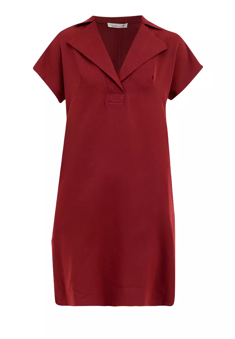 Carvy Collared Column Dress