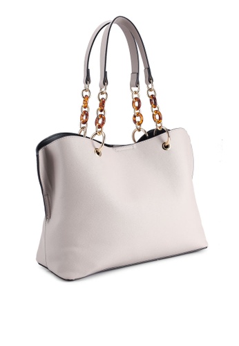 Buy Dorothy Perkins Nude Tort Ring Handle Tote Bag Zalora Hk