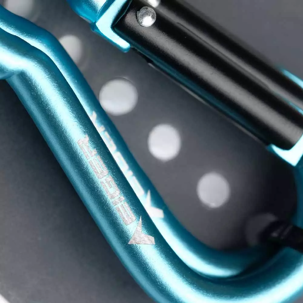 Eiger 6 Mm Pear Shape Carabiner 2 Pc Keychain