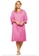 Exquisite Form Button Front Knee Length Robe A9992AA0496899GS_1