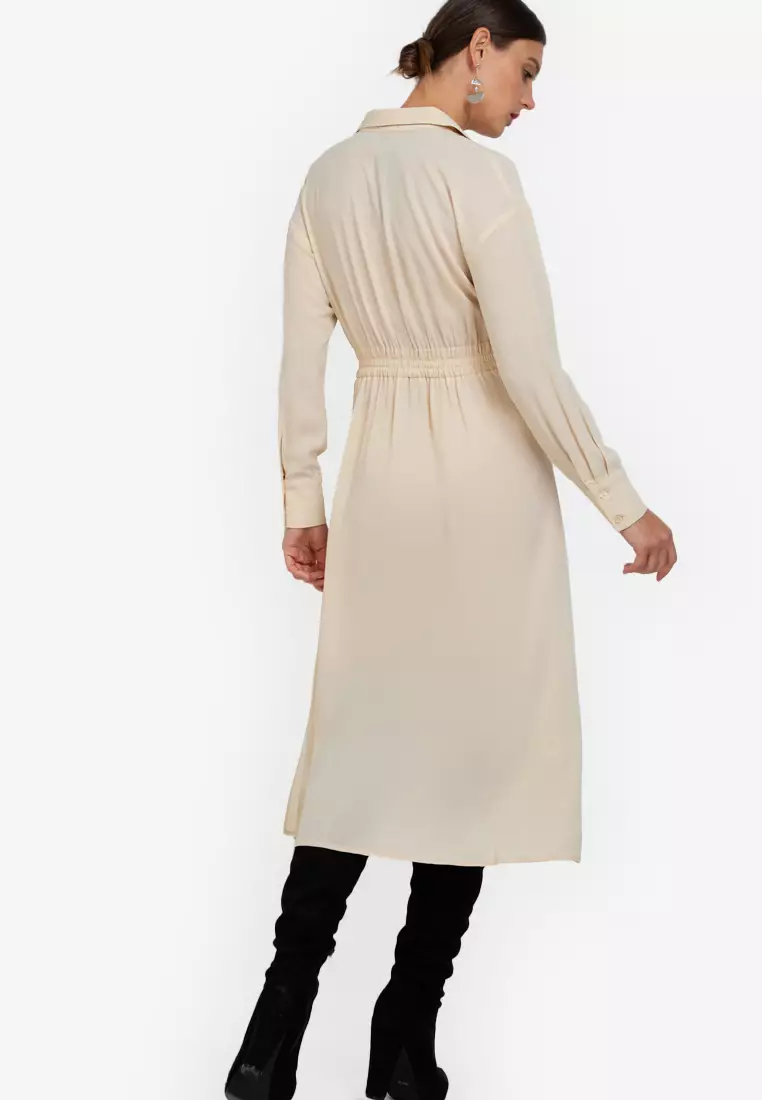 Zalora button down dress store