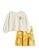 H&M white and yellow and multi 2-Piece Set 43BF6KA66F40AAGS_1