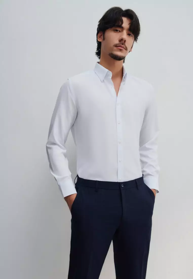Non-Iron Dry Smart Fit Twill Shirt