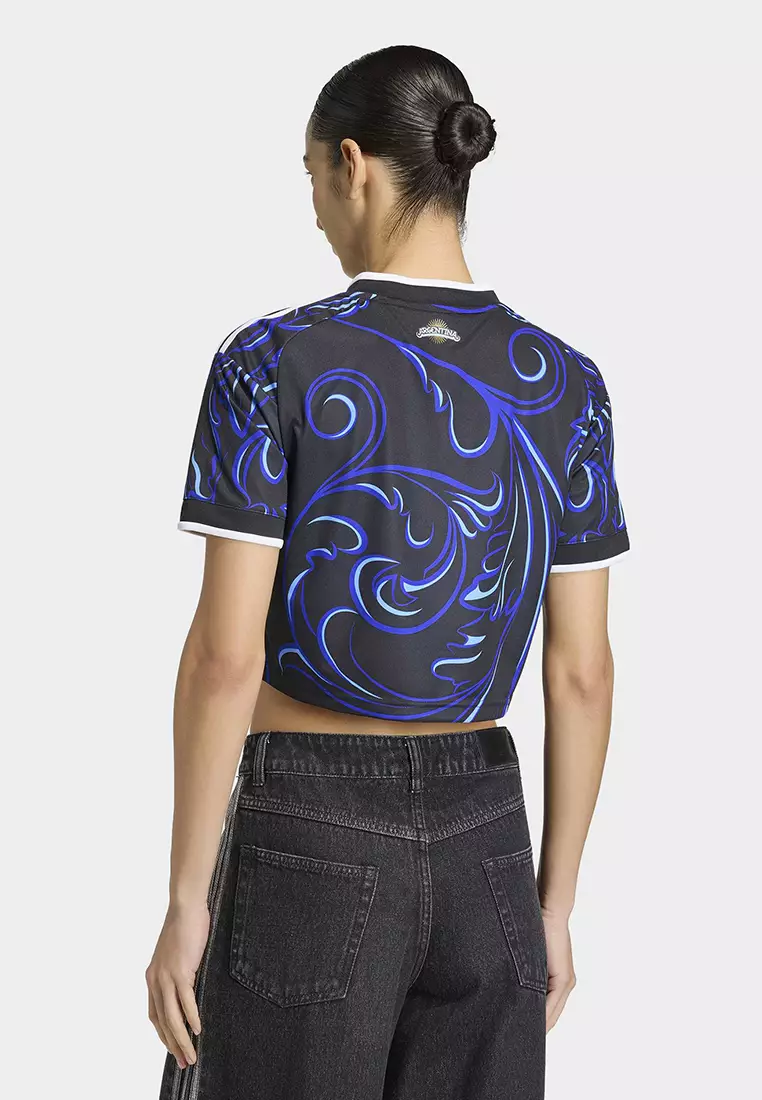 Argentina 26 Away Cropped Jersey Top