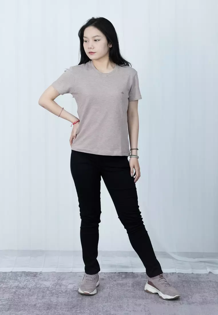 LGS - Kaos Wanita - Lengan Pendek - Motif Polos - Color Series - LTS.001