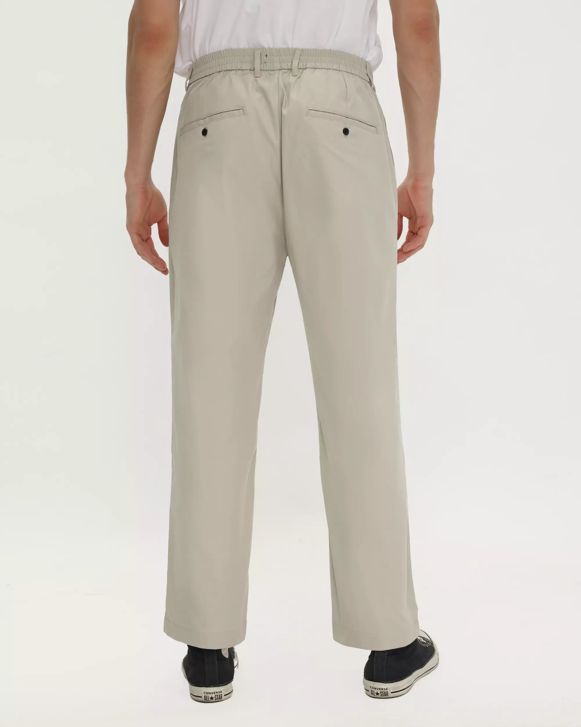 LARUSSO The Commuter - Moses Relaxed Trousers Moonstruck