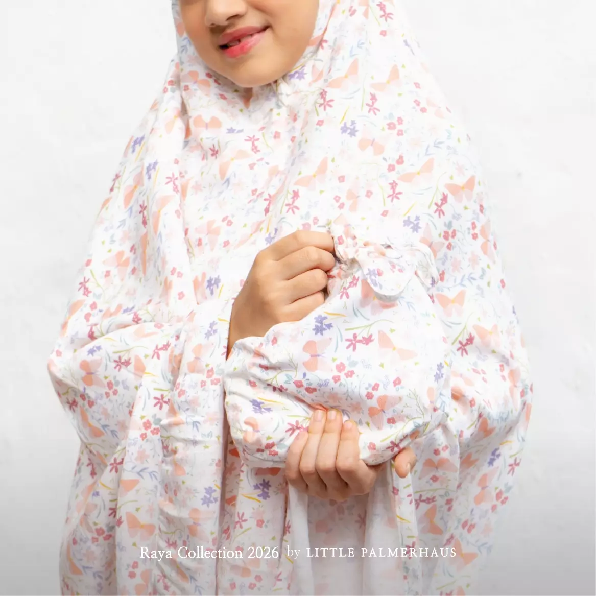 Little Palmerhaus - Baju Lebaran 2026 - Kids Mukena 5.0 (Mukena Anak Usia 1-6 Tahun) Bunny Peach