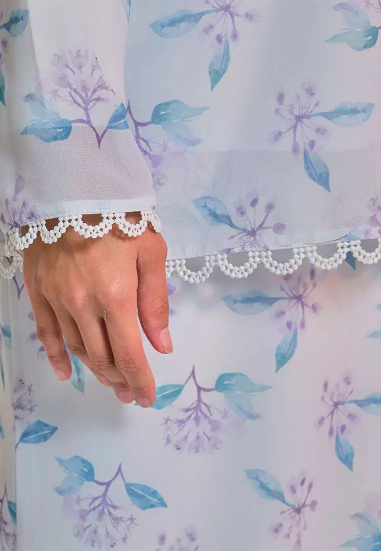 Aurora Blouse & Skirt - Off White Ixora
