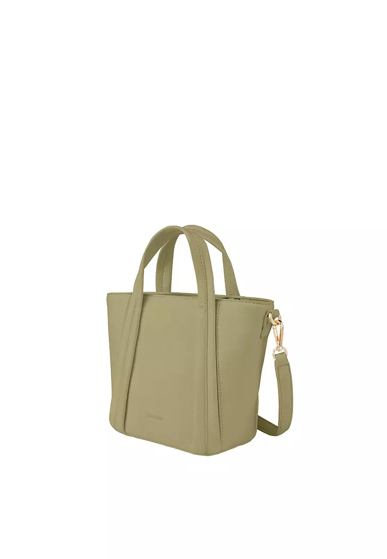 Small Divine Circular Embossed Crossbody Bag