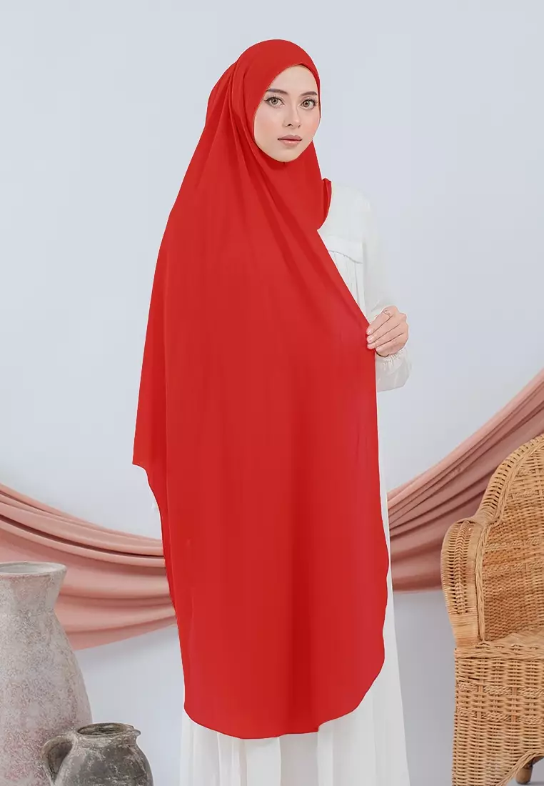 HIJAB INSTAN SABIYA - RED