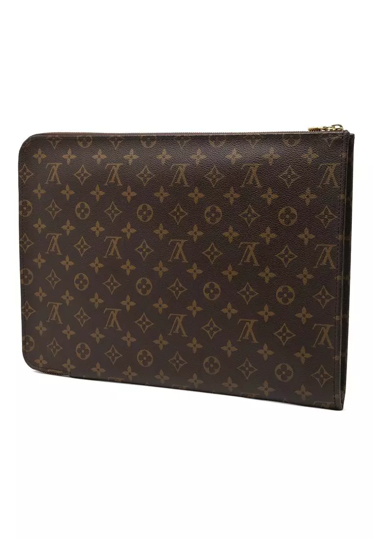 Pre-Loved Louis Vuitton Monogram Poche Documents Portfolio