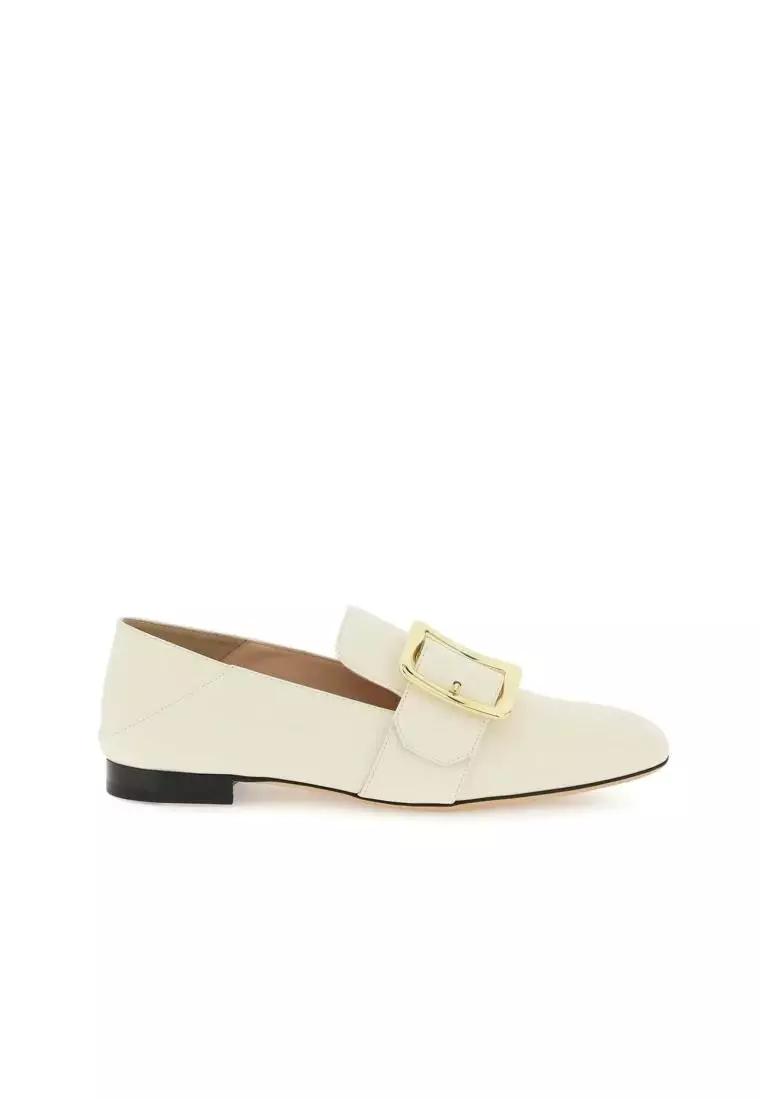 Bally loafers discount womens white