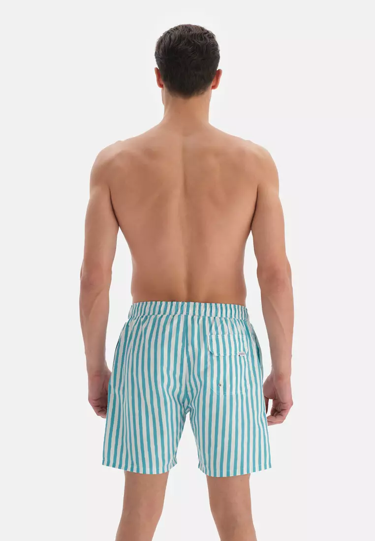 Dagi Herren Badehorts – Rote Swim Trunks, Regular Fit, Für Strand & Pool
