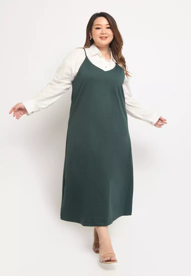 Plus Size Slip Dress Elizabeth Green