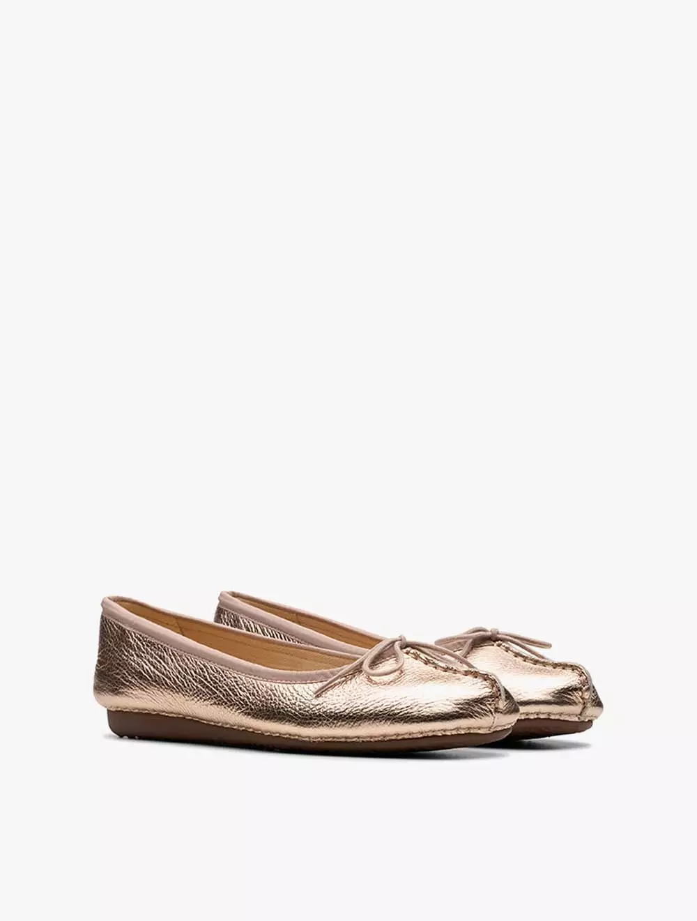 Clarks Freckle Ice Copper Metallic