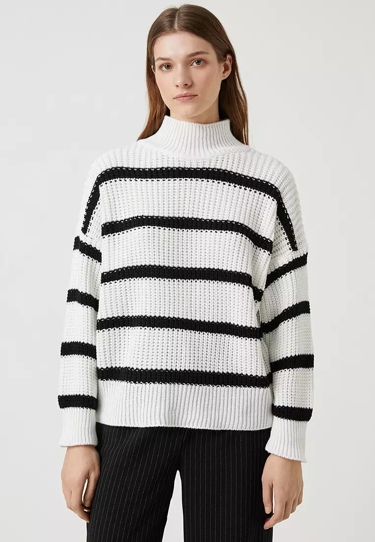 Buy KOTON Oversized Turtleneck Sweater 2025 Online ZALORA