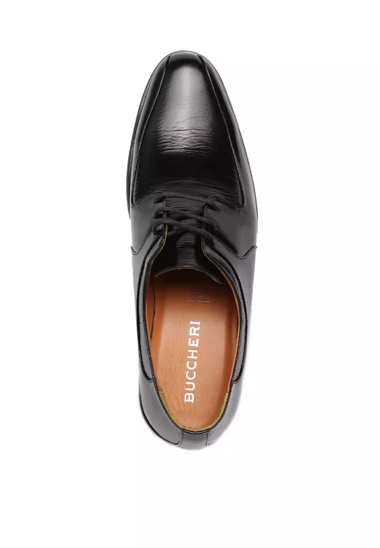 Buccheri Pumba Lace Ups Pria Black