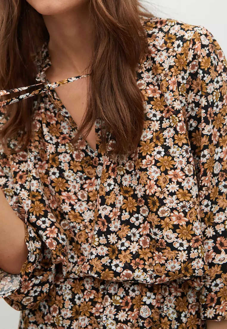 Floral Print Blouse