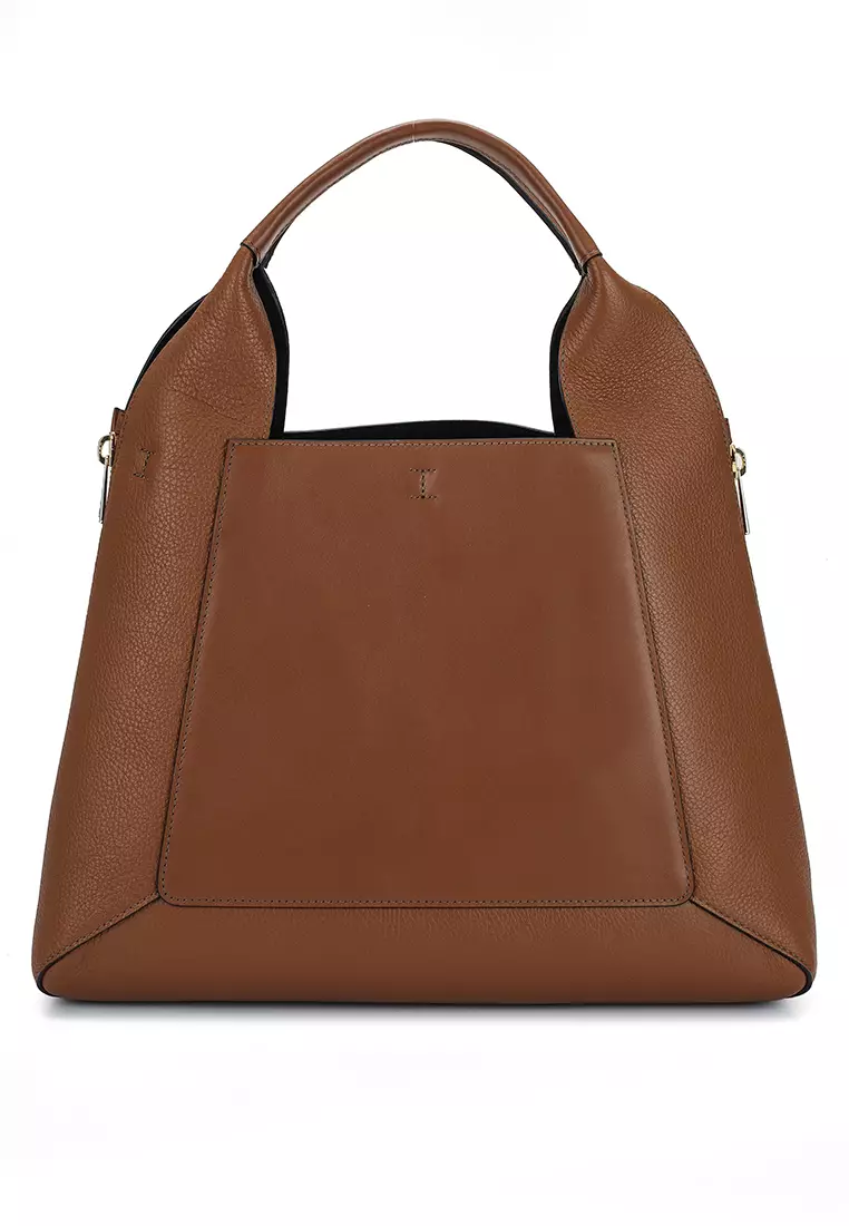 Furla hotsell taupe handbag