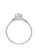 LITZ white LITZ 750 (18K) White Gold Diamond Ring 钻石戒指 DR114 0AA49AC1C5A146GS_3