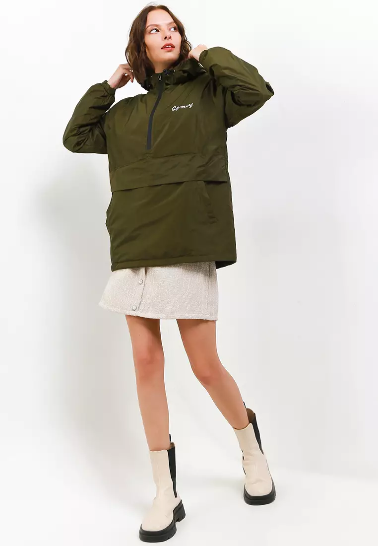 Gloaming Jacket X-Garment Olive Parka Pullover Waterproof Pria Gloaming Original